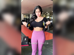 Half Vietnamese, Half Indian Influencer Records Her Steamy Workout In Gym