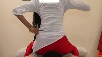 Indian Legging Facesitting   Punishing Thief 2